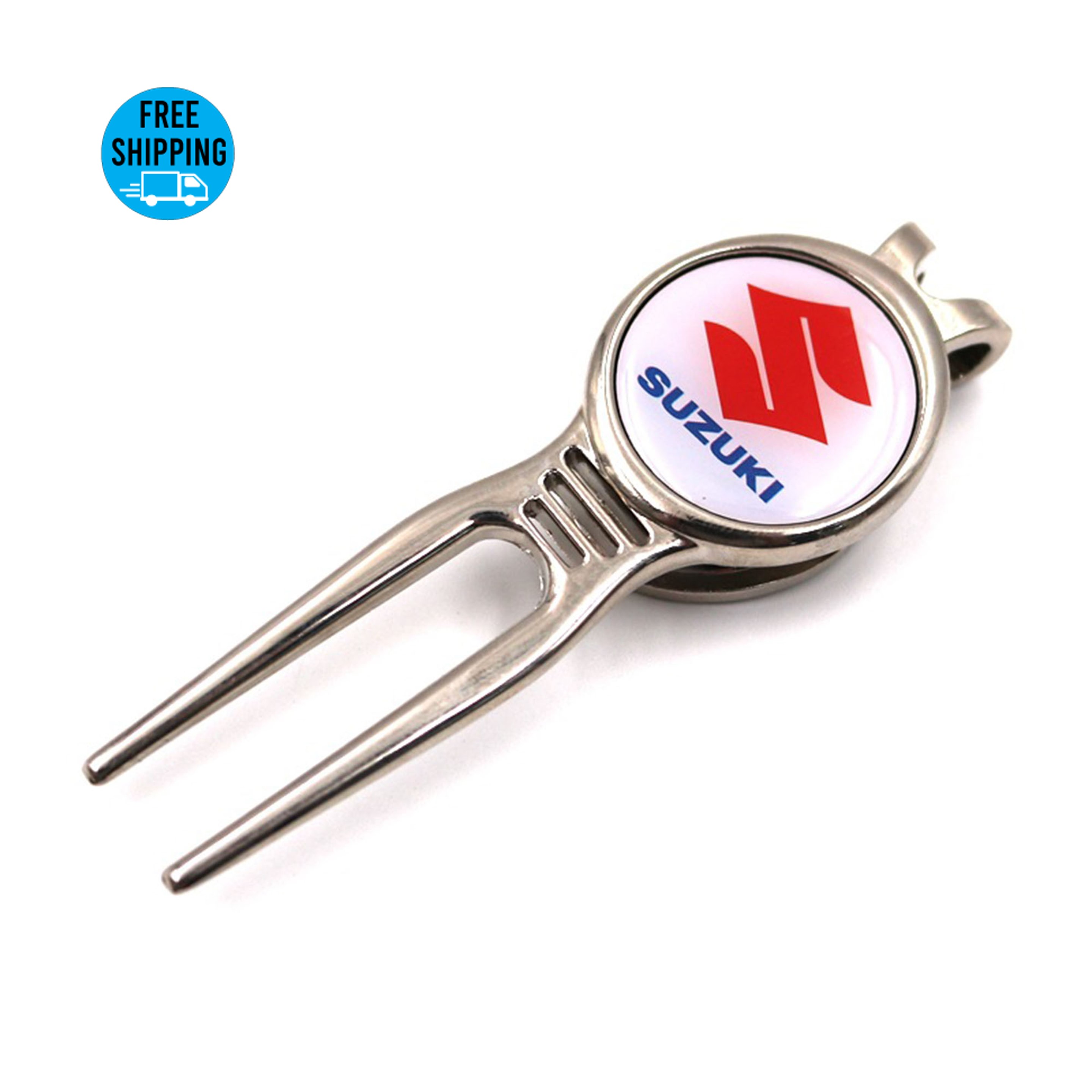 Zinc Alloy Golf Divot Repair Tool with Ball Marker 1