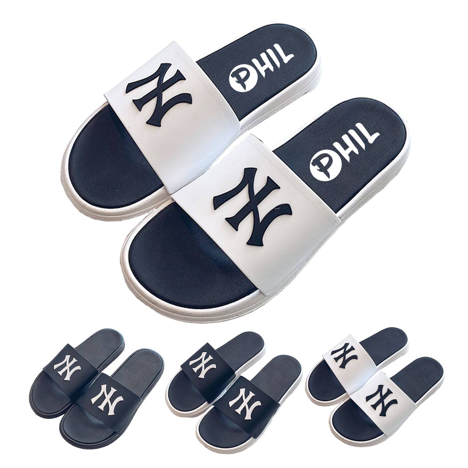 Non-slip and wear-resistant household slippers