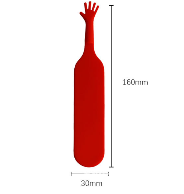 Elastic Silicone Palm Design Promotional Gift Bookmark 3