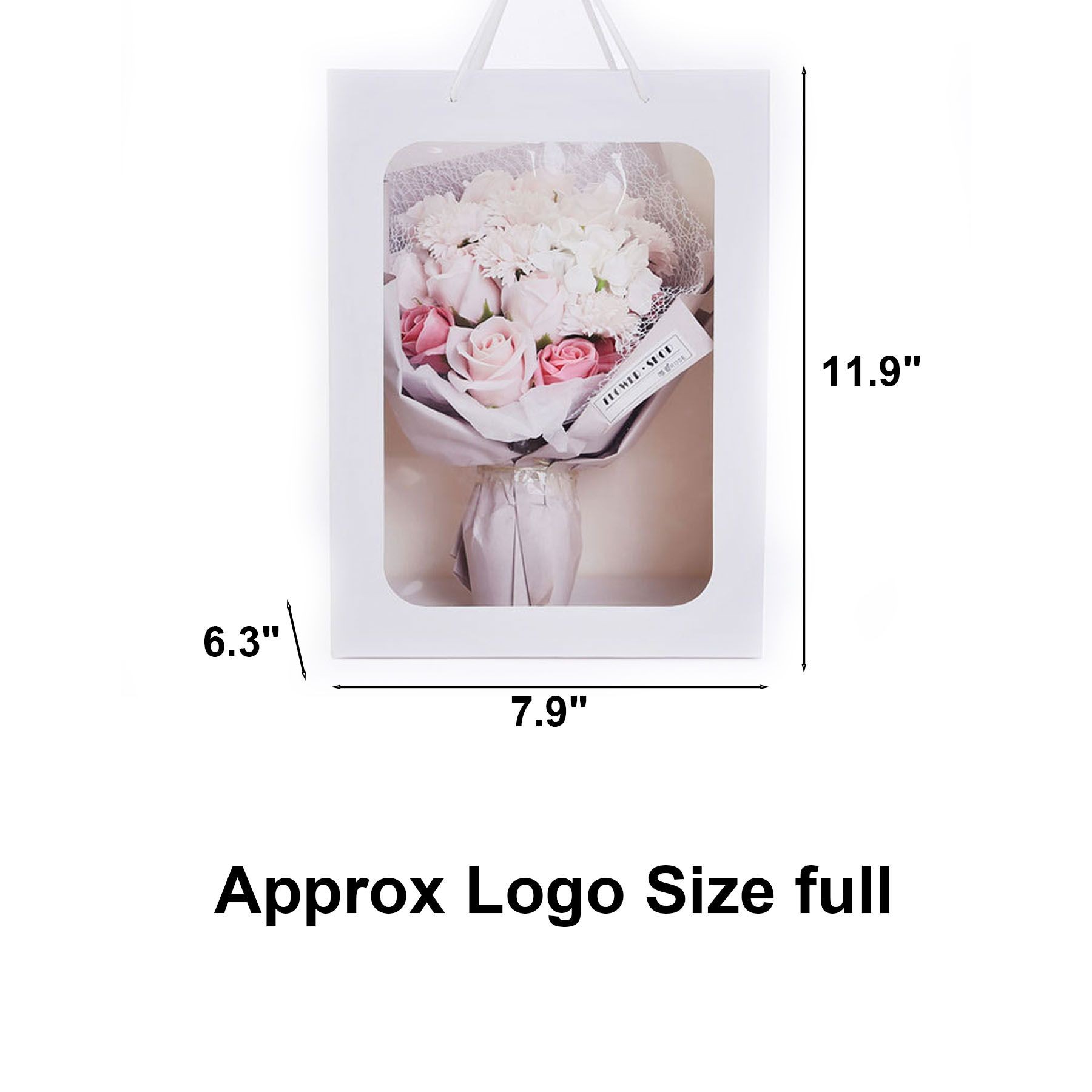 Kraft Paper Gift Bag w/Window 2