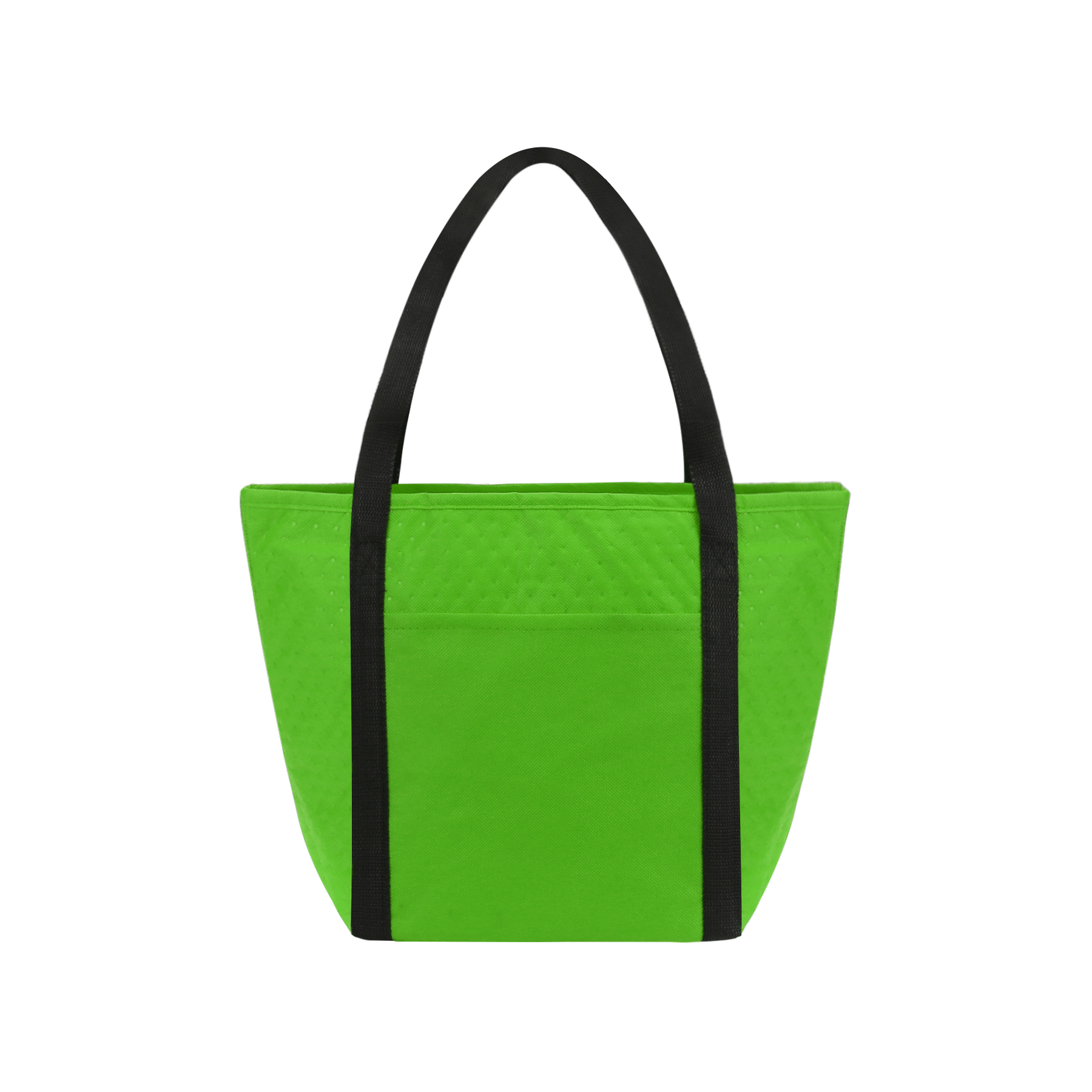 Reusable Zippered Cooler Tote With Front Pocket 6