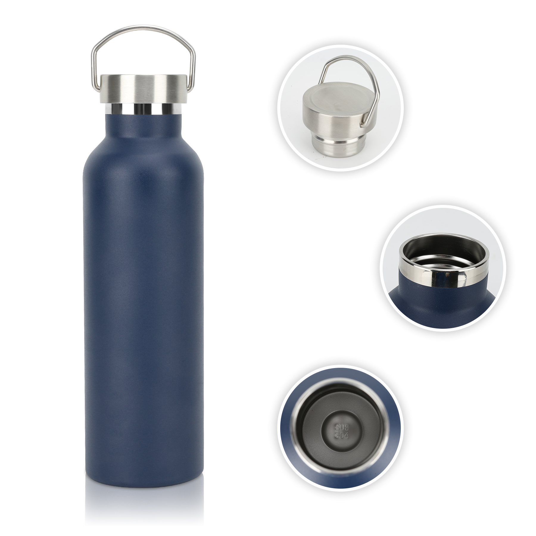 25 Oz Insulated Stainless Steel Sport Water Bottle Tumbler, custom water bottle with logo imprint 5