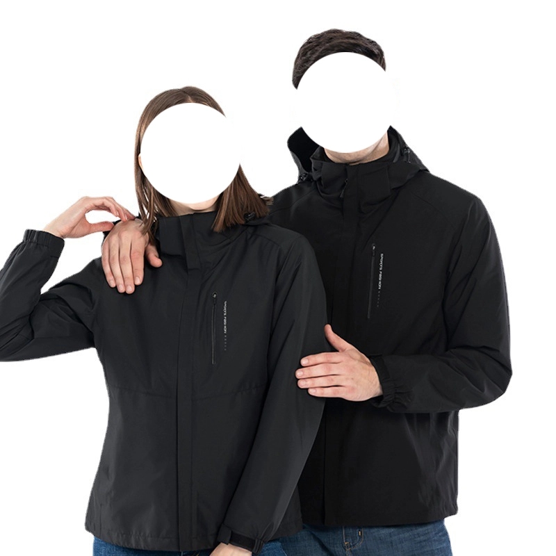 Waterproof Detachable 2-layer Hiking Jacket & Outdoor Coat 13