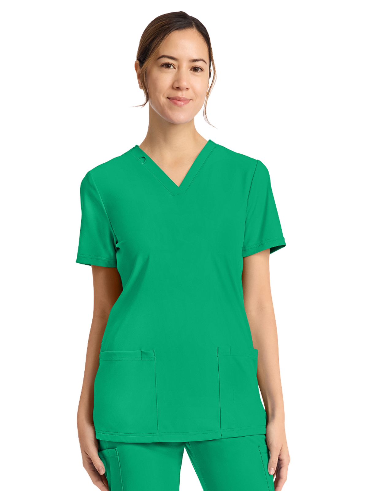 Cherokee - Cherokee Achieve - Women's 2-Pocket V-Neck Top 36