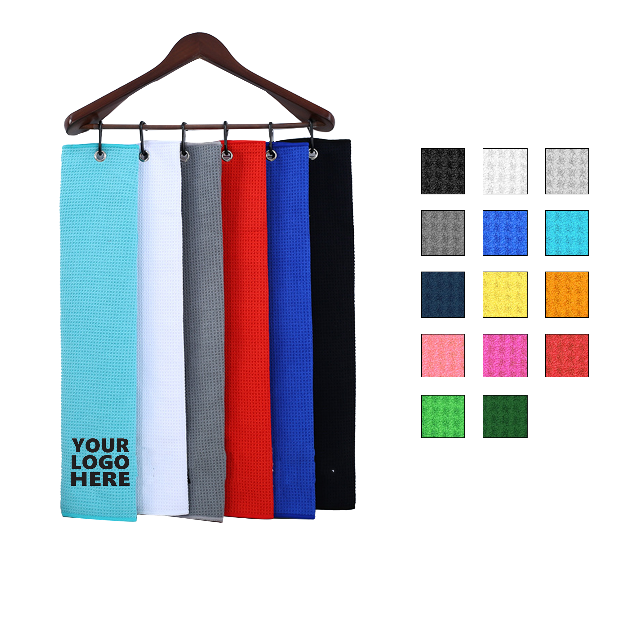 Portable Golf-Specific Towel 2