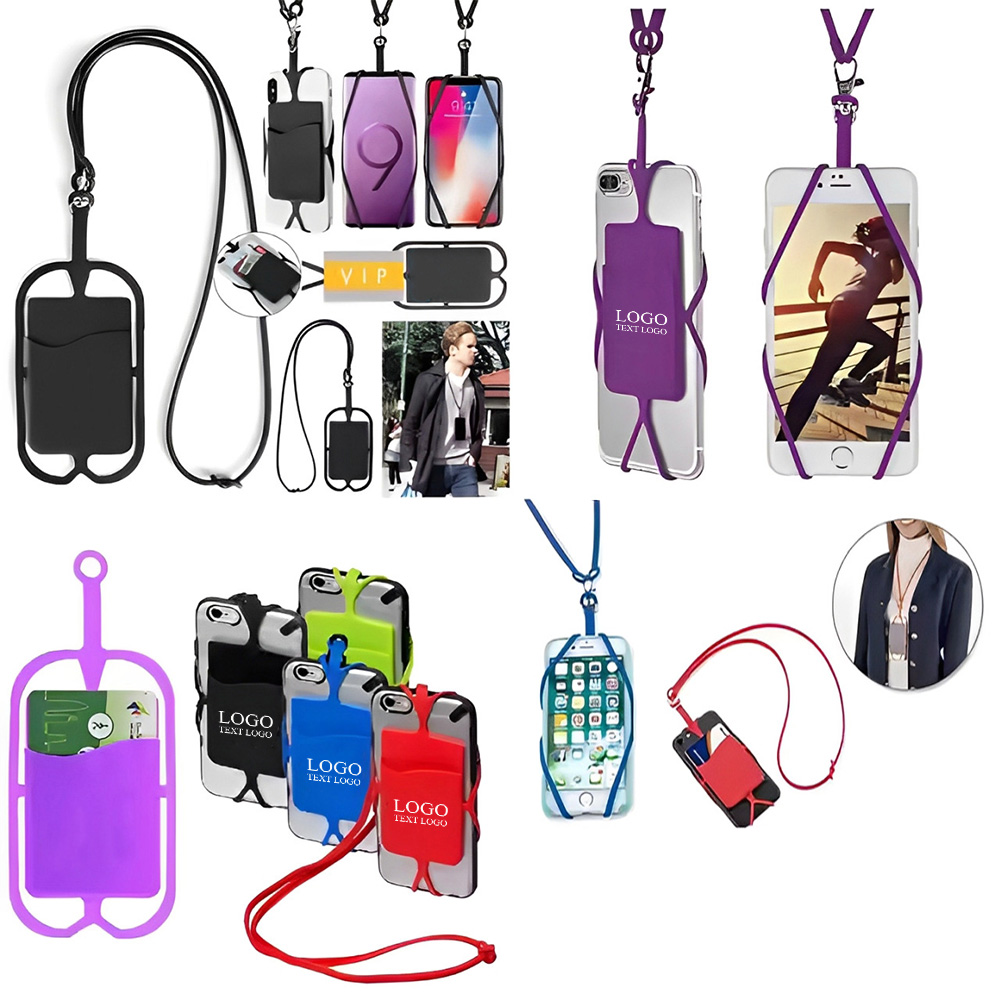 Phone-Holding Silicone Lanyard 10