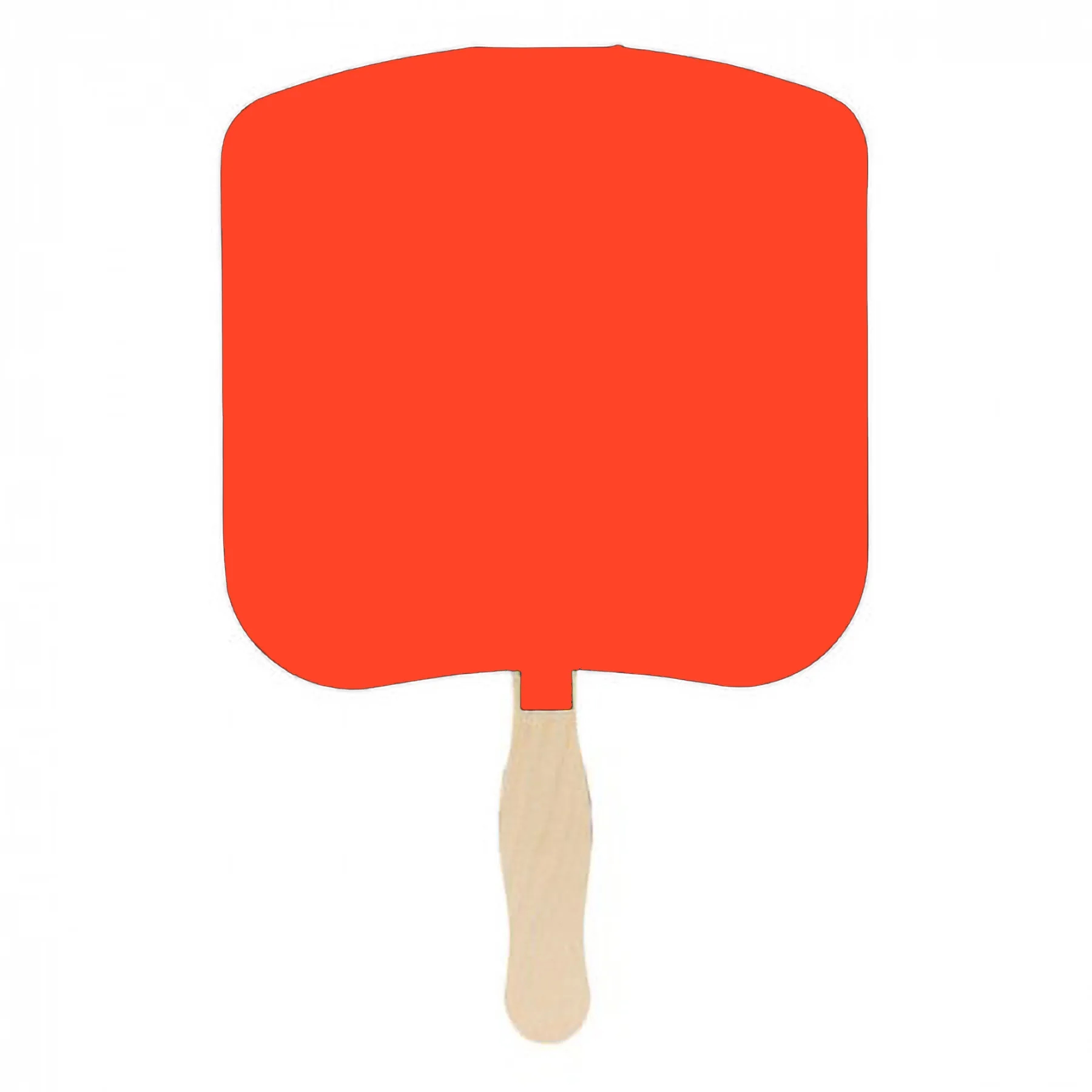 Custom Printed Sandwich Bread Slice Hand Fan 4