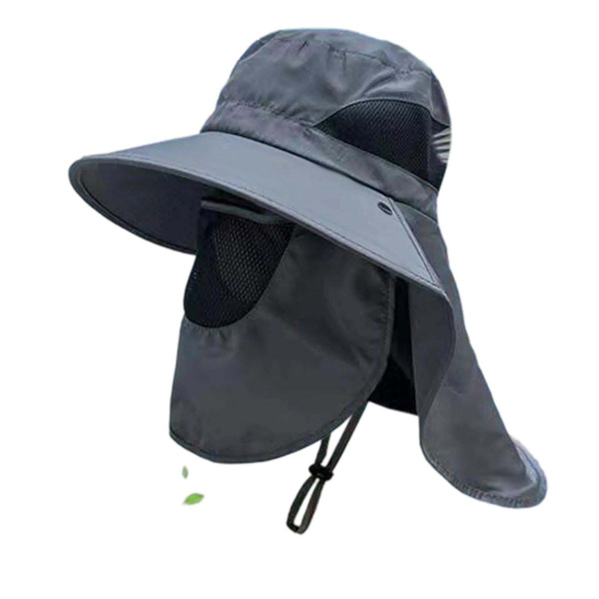 Travel Shawl Hat with Wide Brim Protection 7