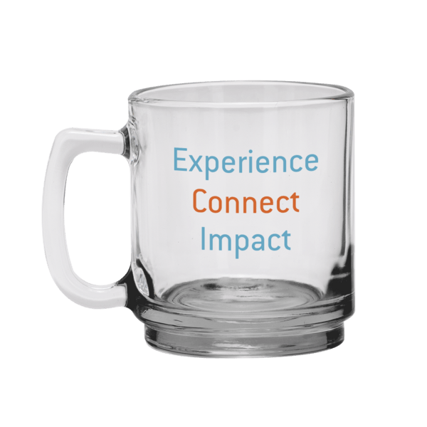 Java 9 oz. Glass Coffee Mug 59