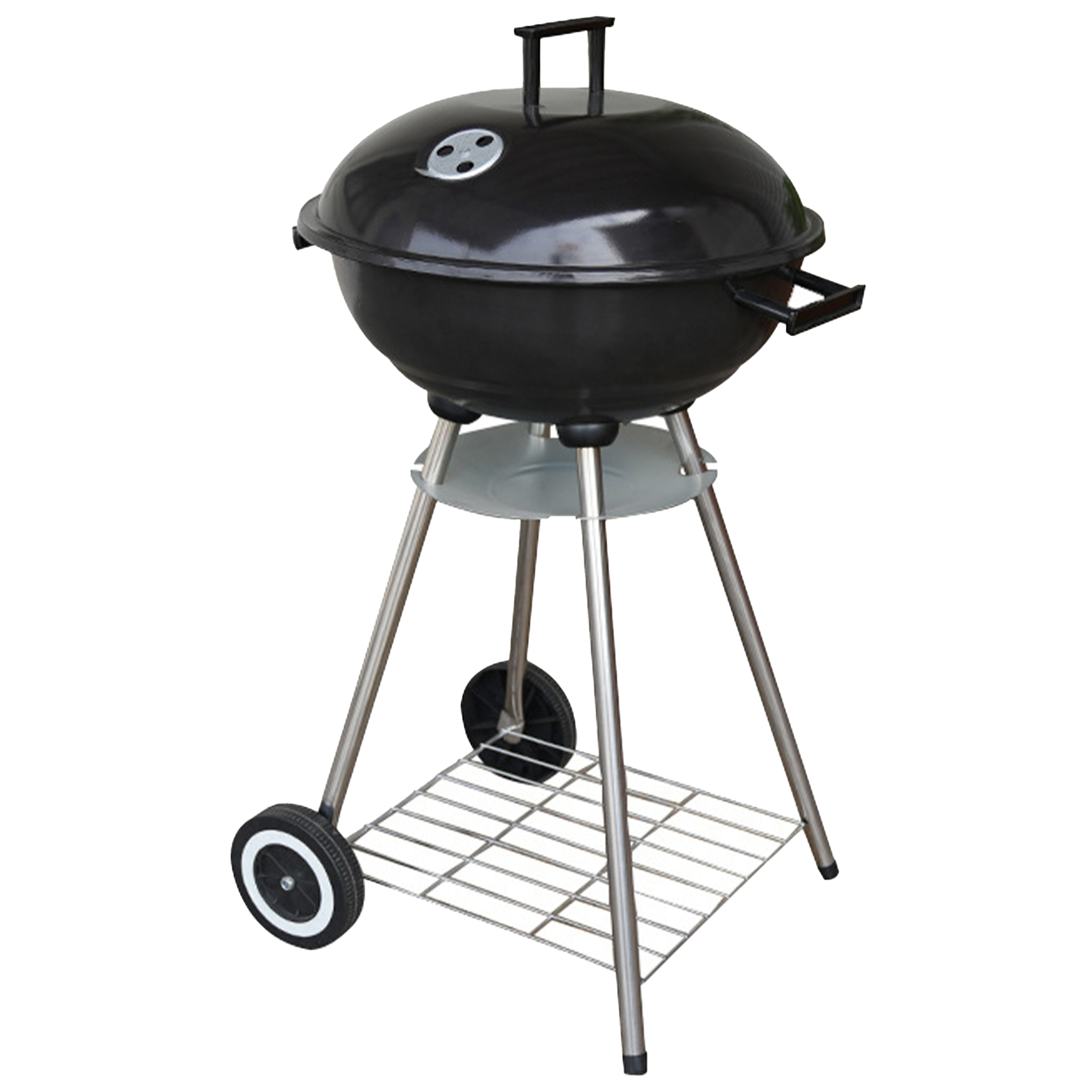 Vitreous Enamel Outdoor Camping Portable Barbecue Grill 3