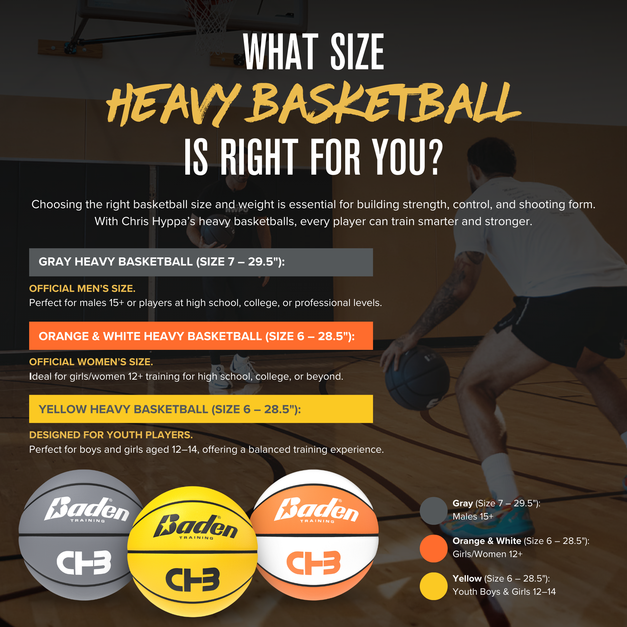 Basketball Heavy Composite Trainer 2