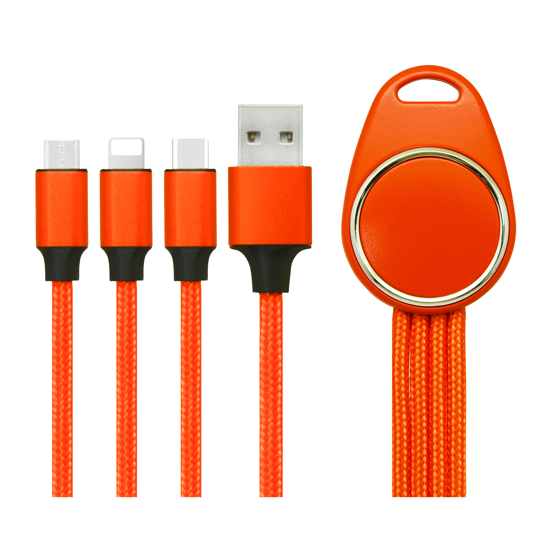 Hamilton Keychain Light Up Charging Cable 21