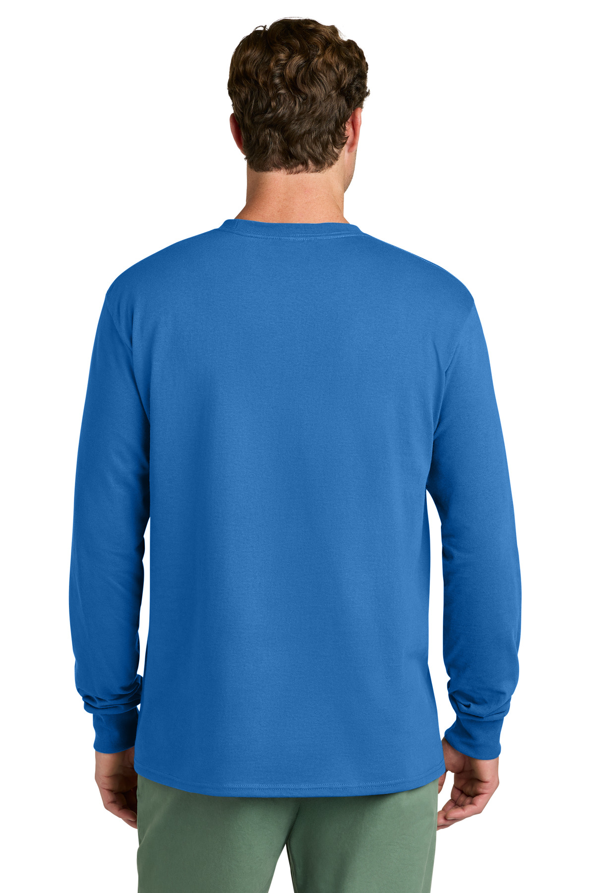 Port & Co Long Sleeve Core Cotton Tee. PC54LS 252