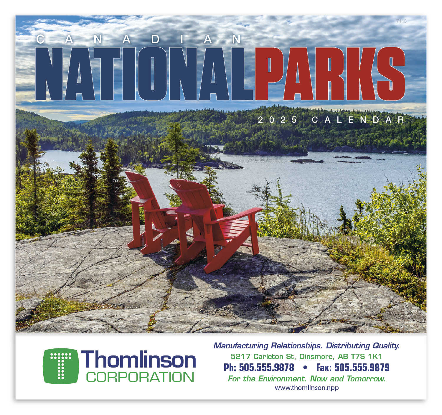 Good Value™ Canadian National Parks - Stapled Calendar 6