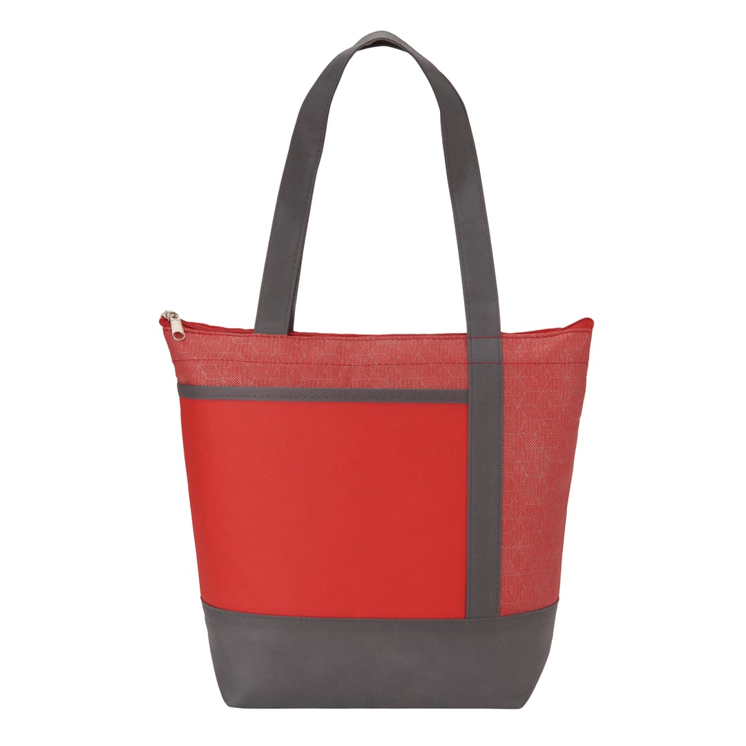 Chrome Non-Woven 9 Can Lunch Cooler 45