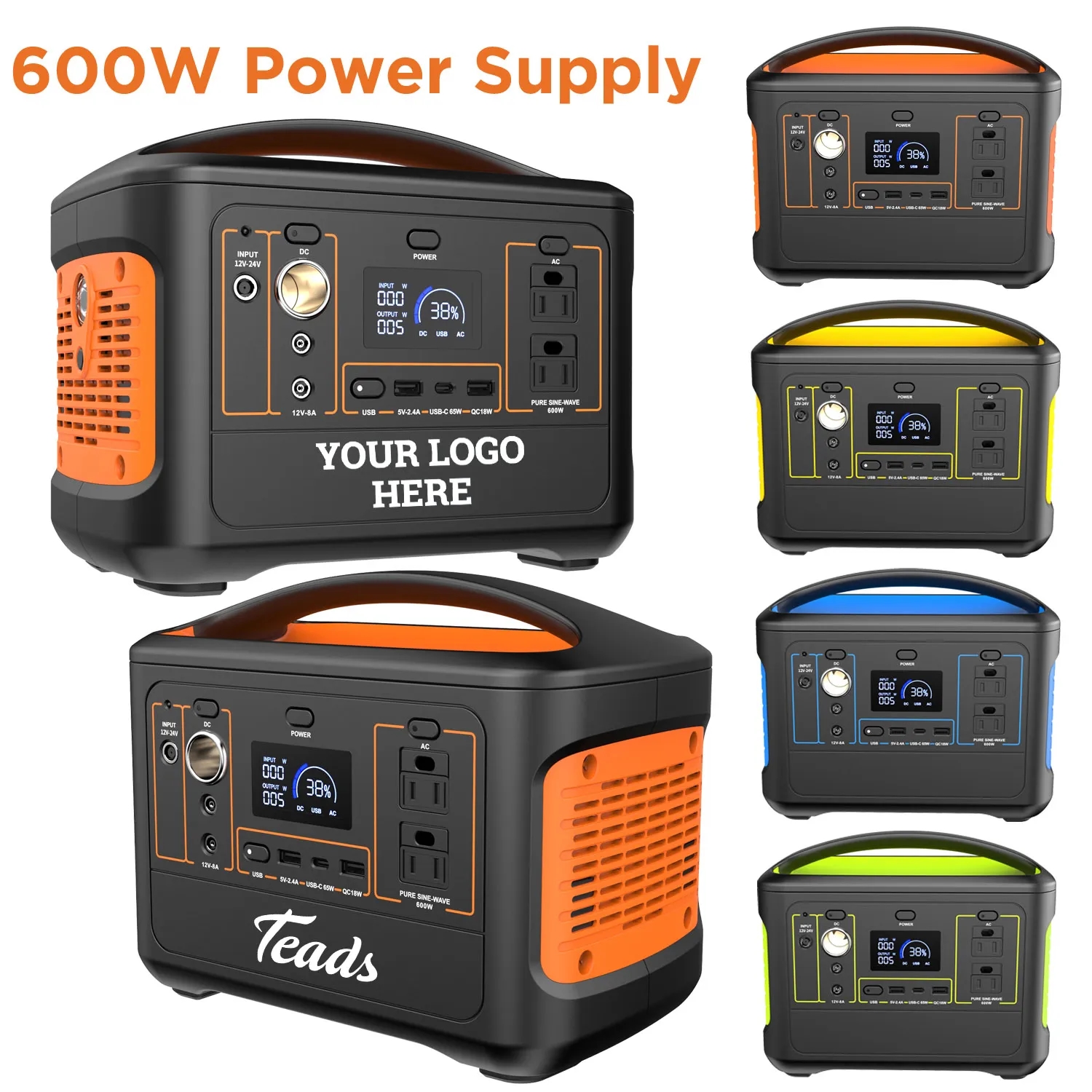 600W Portable Power Generators 2