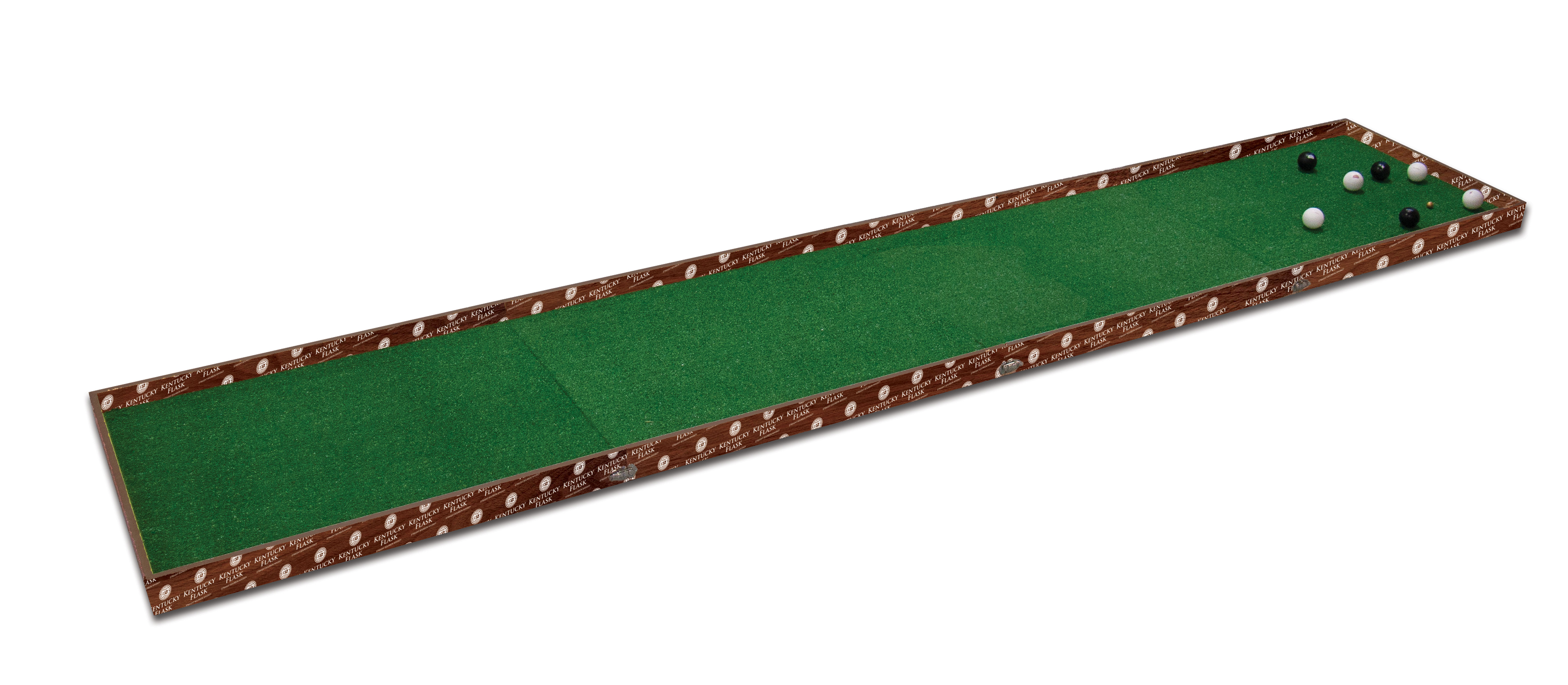 Portable Bocce Ball Court Imprint and Full Color