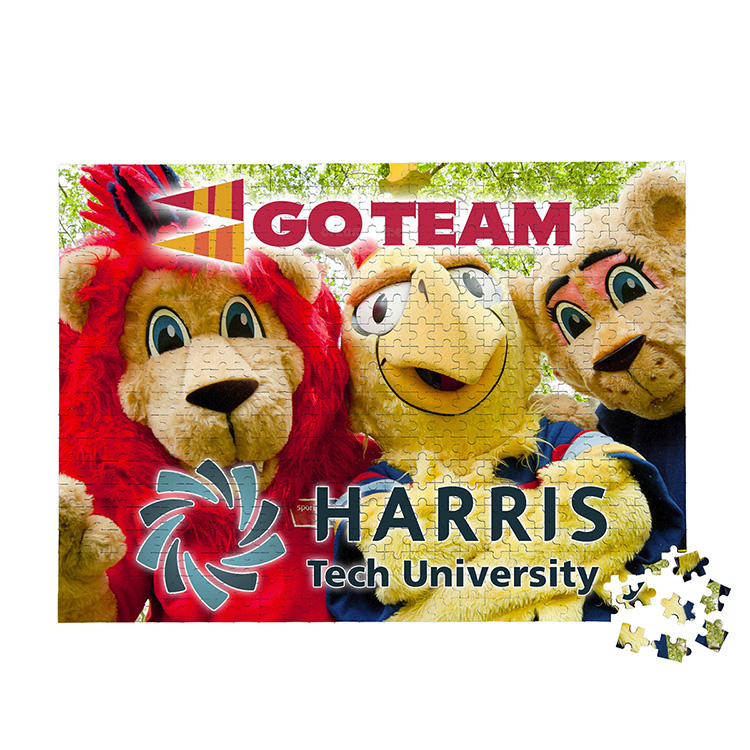 "QUINCY" 500 Piece Full Color Custom Jigsaw Puzzle