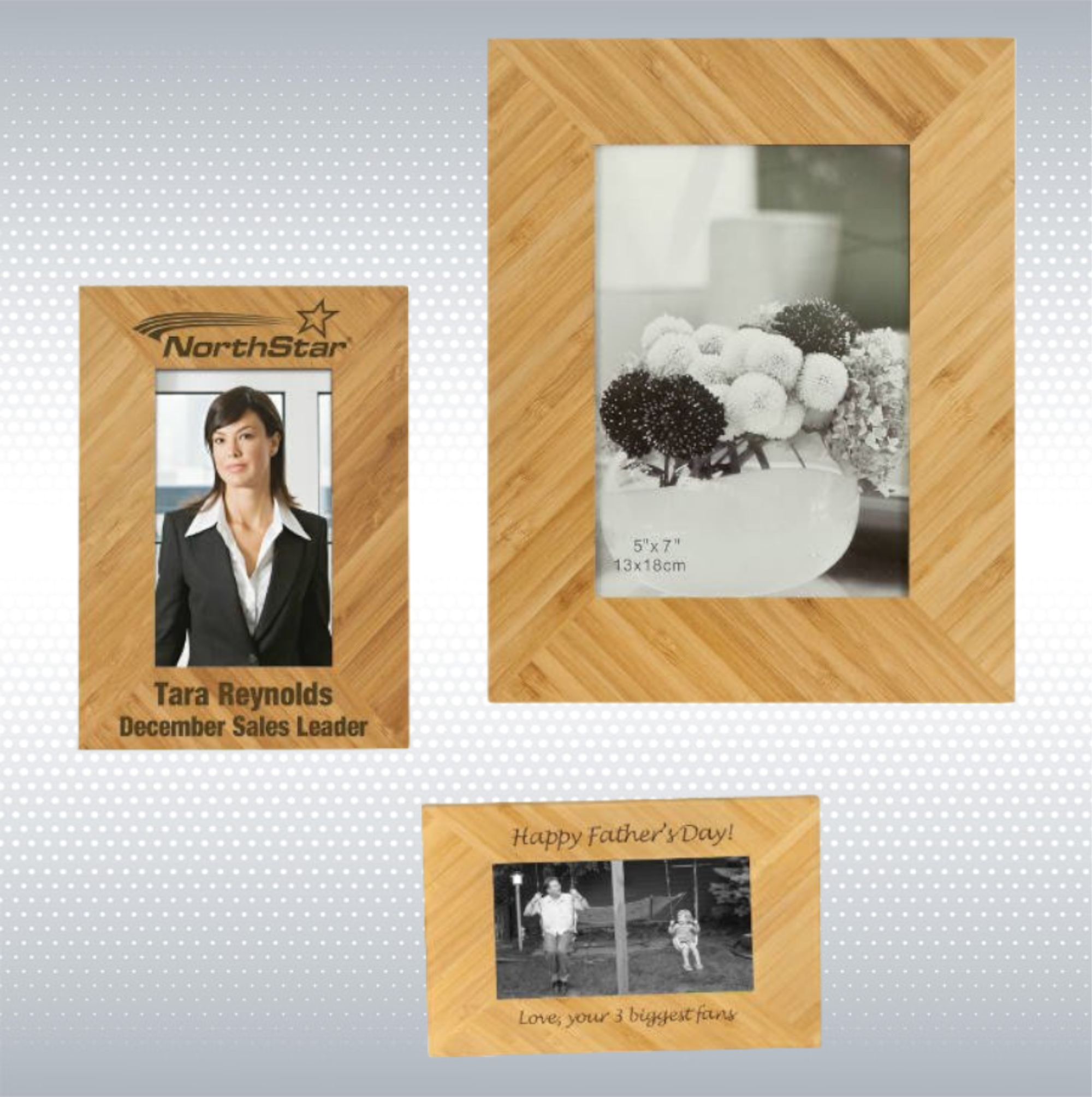 8" x 10" Bamboo Picture Frame 7
