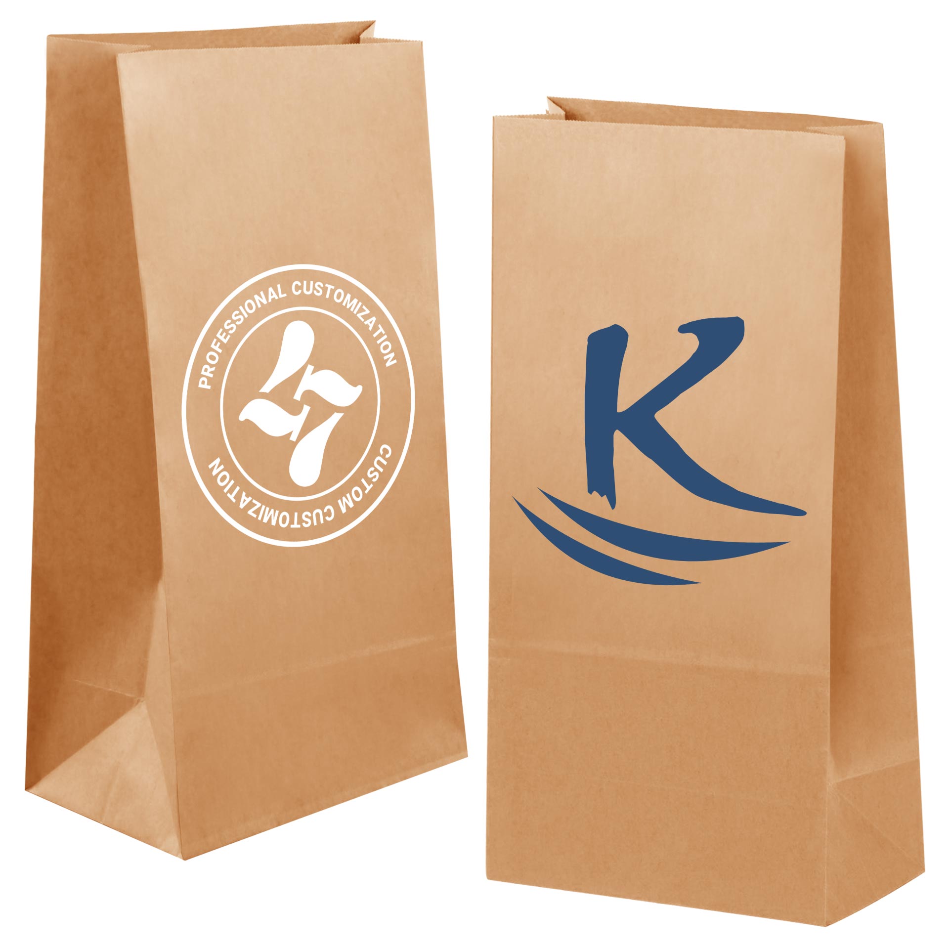 Kraft Paper Grocery Storage Bag 2