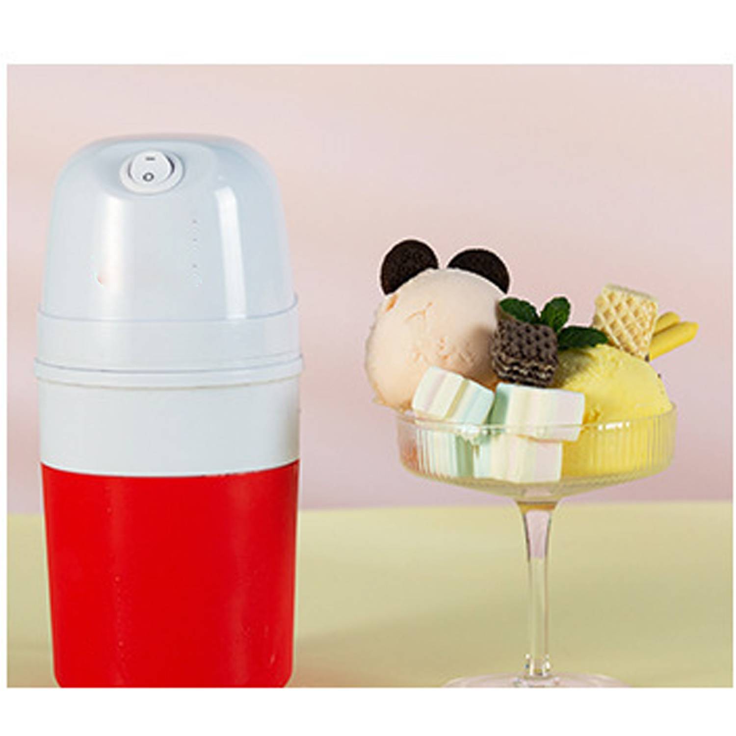 Household Mini Fully Automatic Ice Cream Machine 6