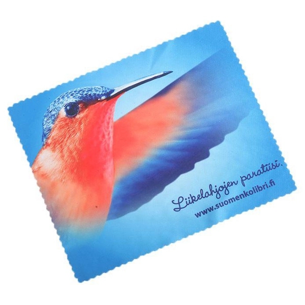 Dye Sublimation Microfiber Cleaning Cloth - 6x6 4