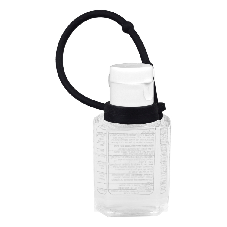 "SanPal Connect" 1.0 oz Compact Hand Sanitizer Antibacterial Gel in Flip-Top Squeeze Bottle with Col 3