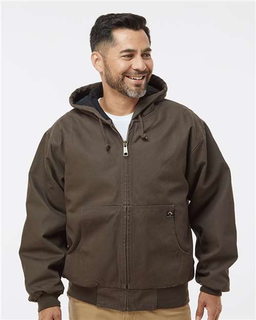Men's Tall Cheyenne Boulder Cloth™ Hooded Jacket with Tricot Quilt Lining - 5020T 67