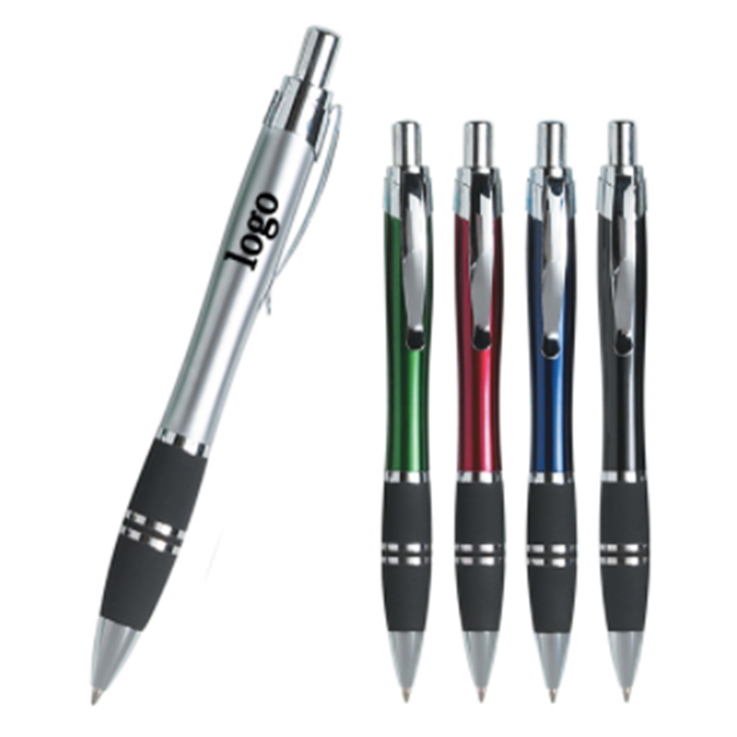 Tri-Band Rubber Grip Custom Pens 2