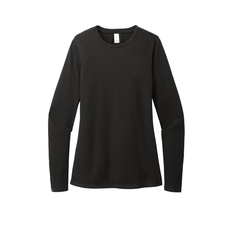 District Women's Perfect Blend CVC Long Sleeve Tee 27