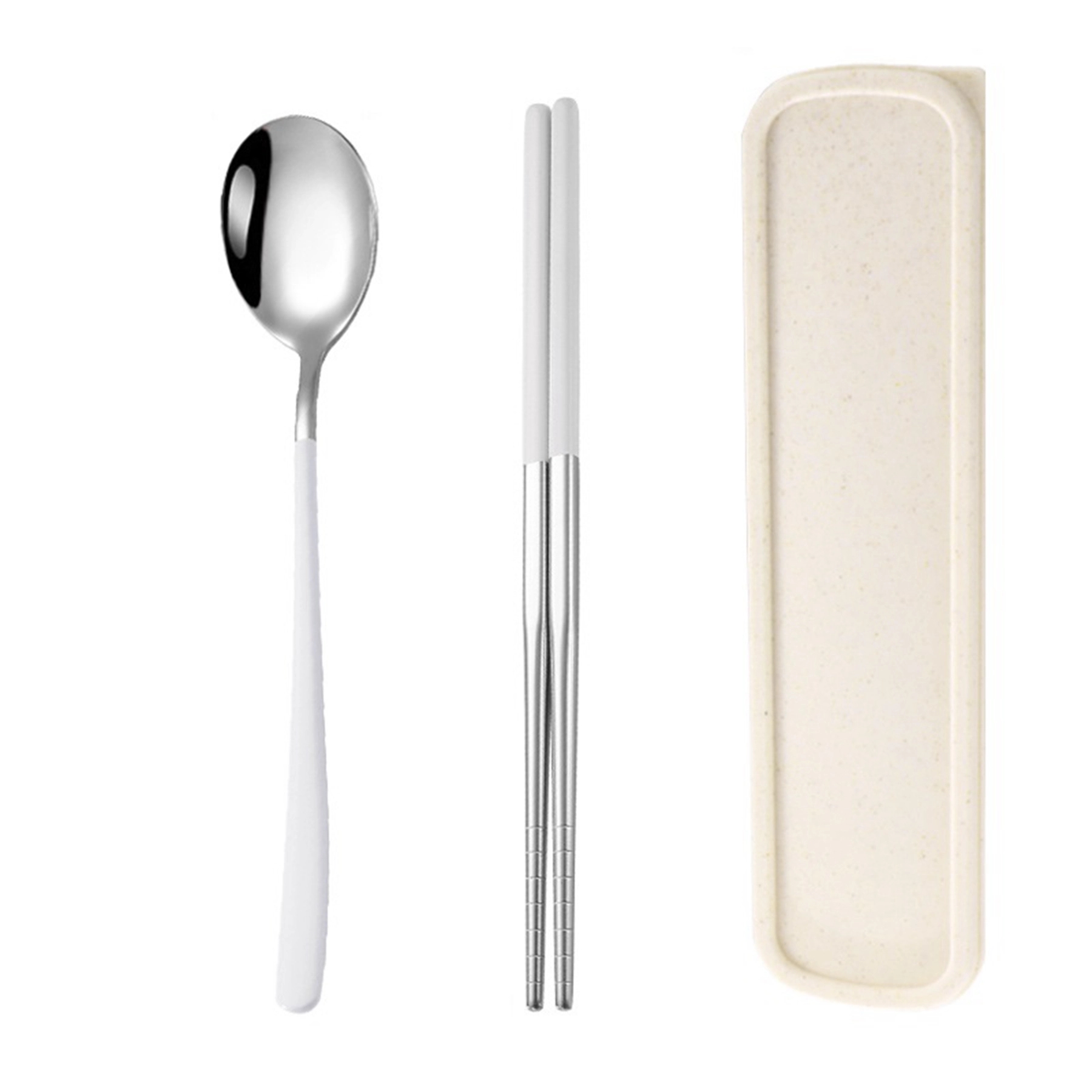 410 Stainless Steel Cutlery Set with Case 8