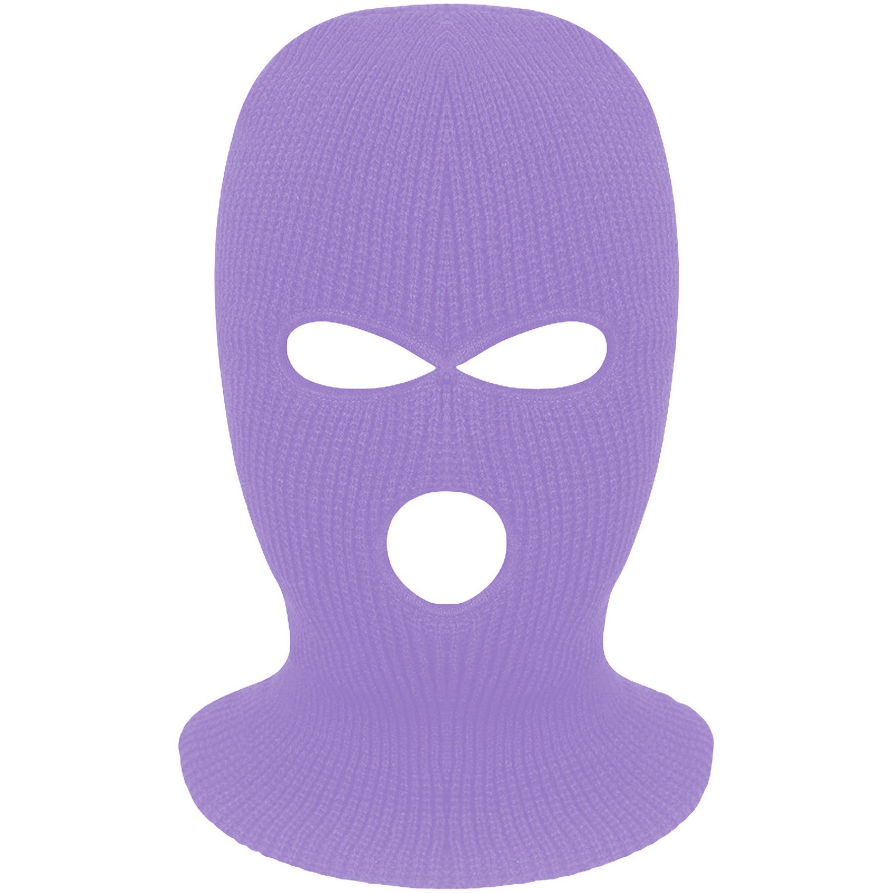 Custom 3 Holes Knitted Ski Mask Neck Gaiter Balaclava 8