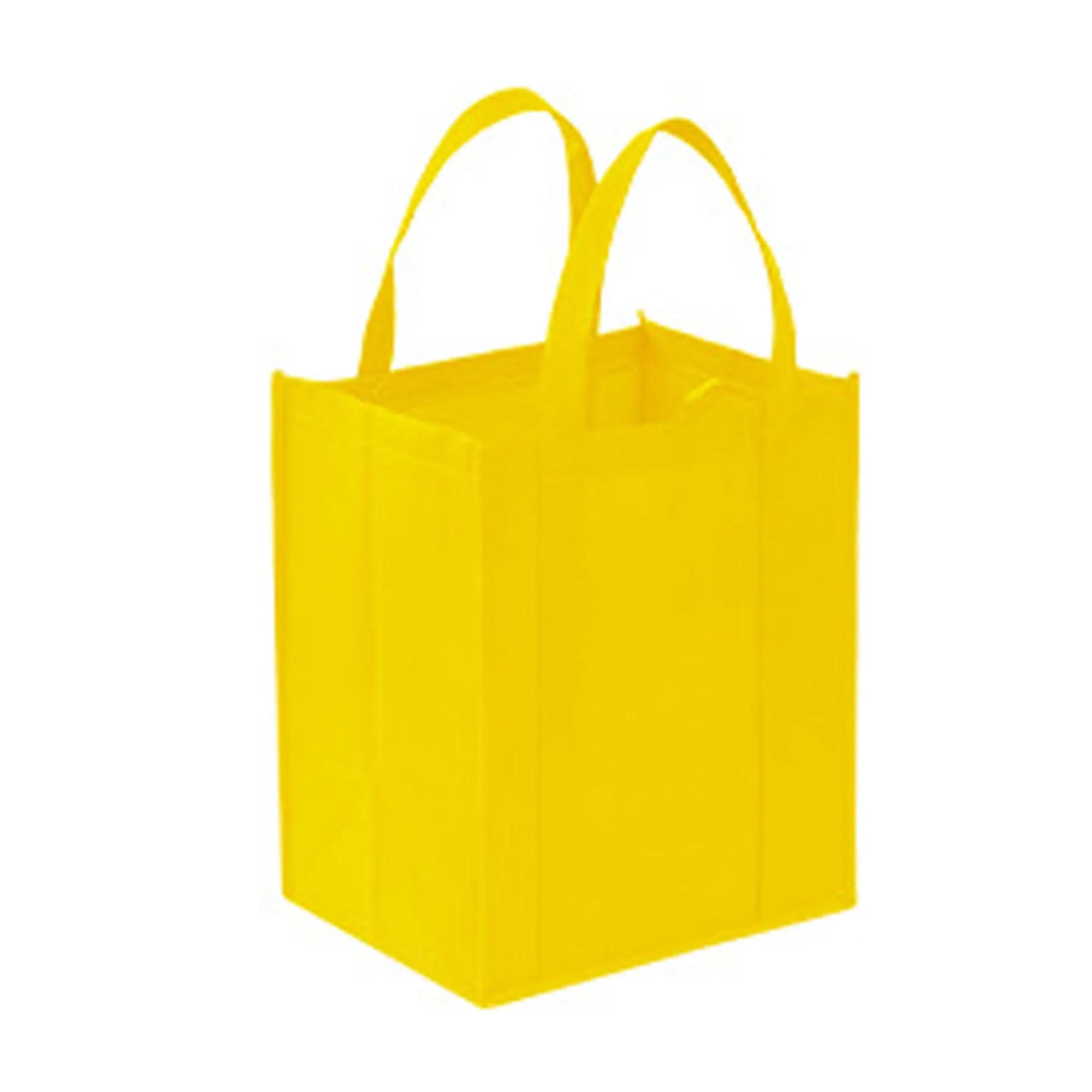 Non-Woven Shopper Tote with Plastic Stability Insert 4