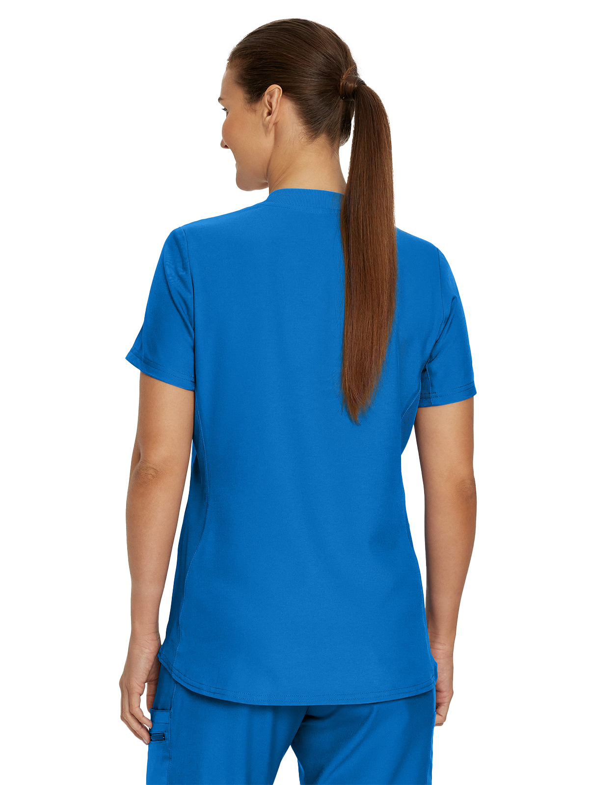 Landau - Forward - Women's Three-Pocket Rib-Knit Neckline V-Neck Top 41