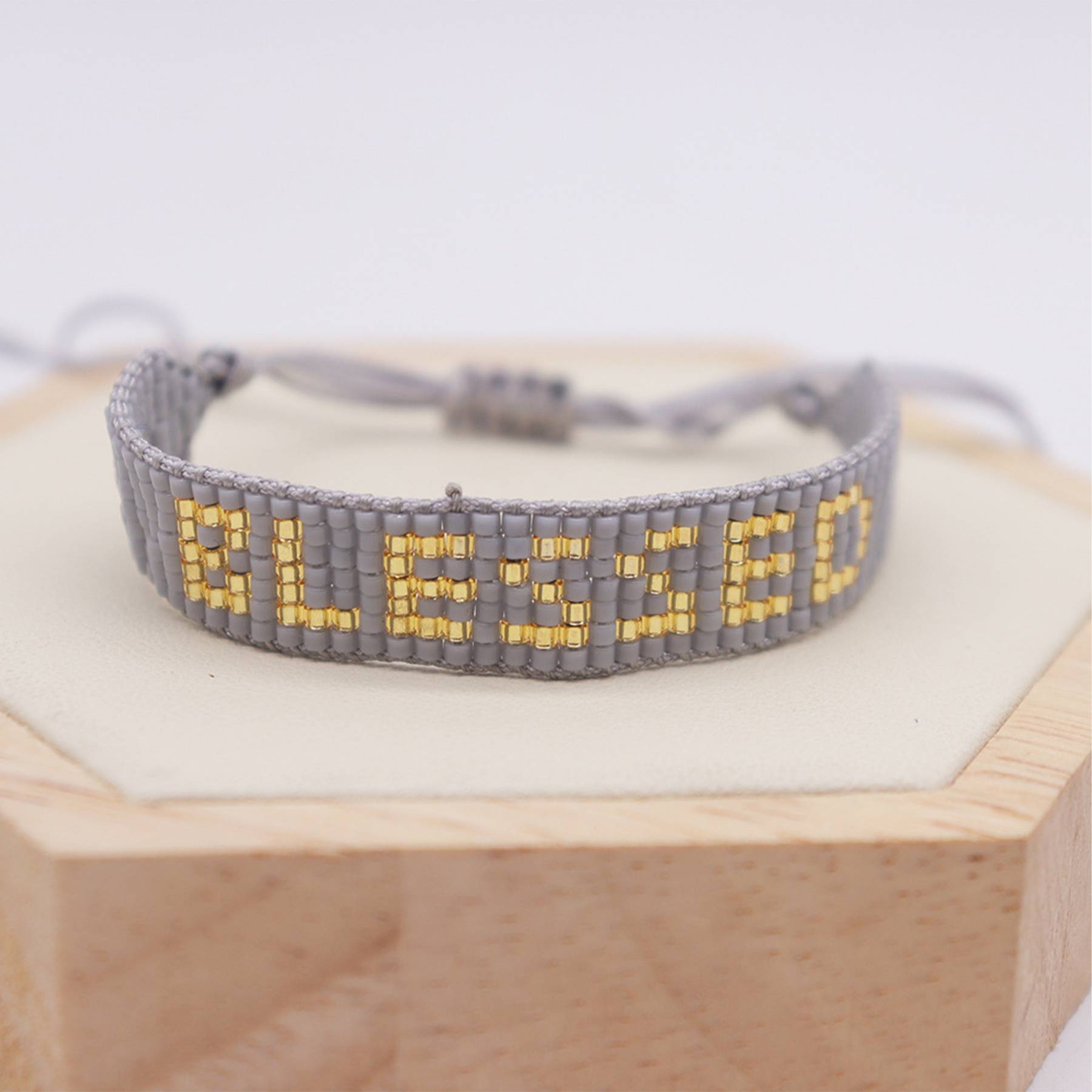 Glass Bead Bracelet 1