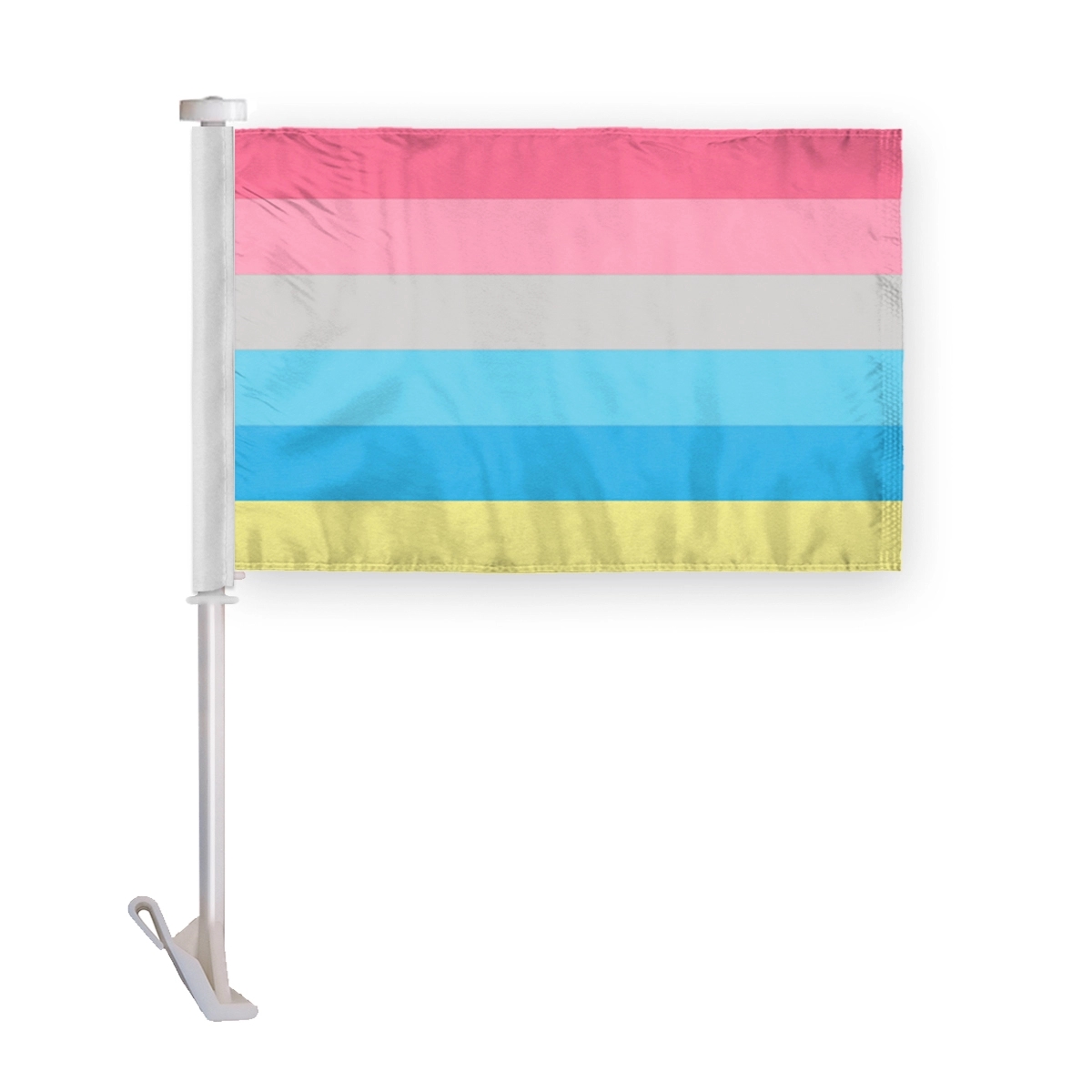 10.5" x 15 " Genderflux Premium Car Flag 2