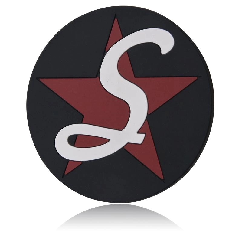 3" Soft PVC 2D Coasters