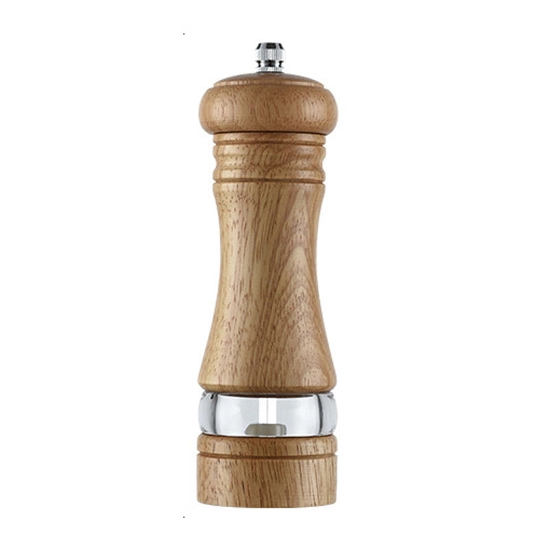 Custom 6.5 inch  tall Wooden Pepper or Salt Mill 4
