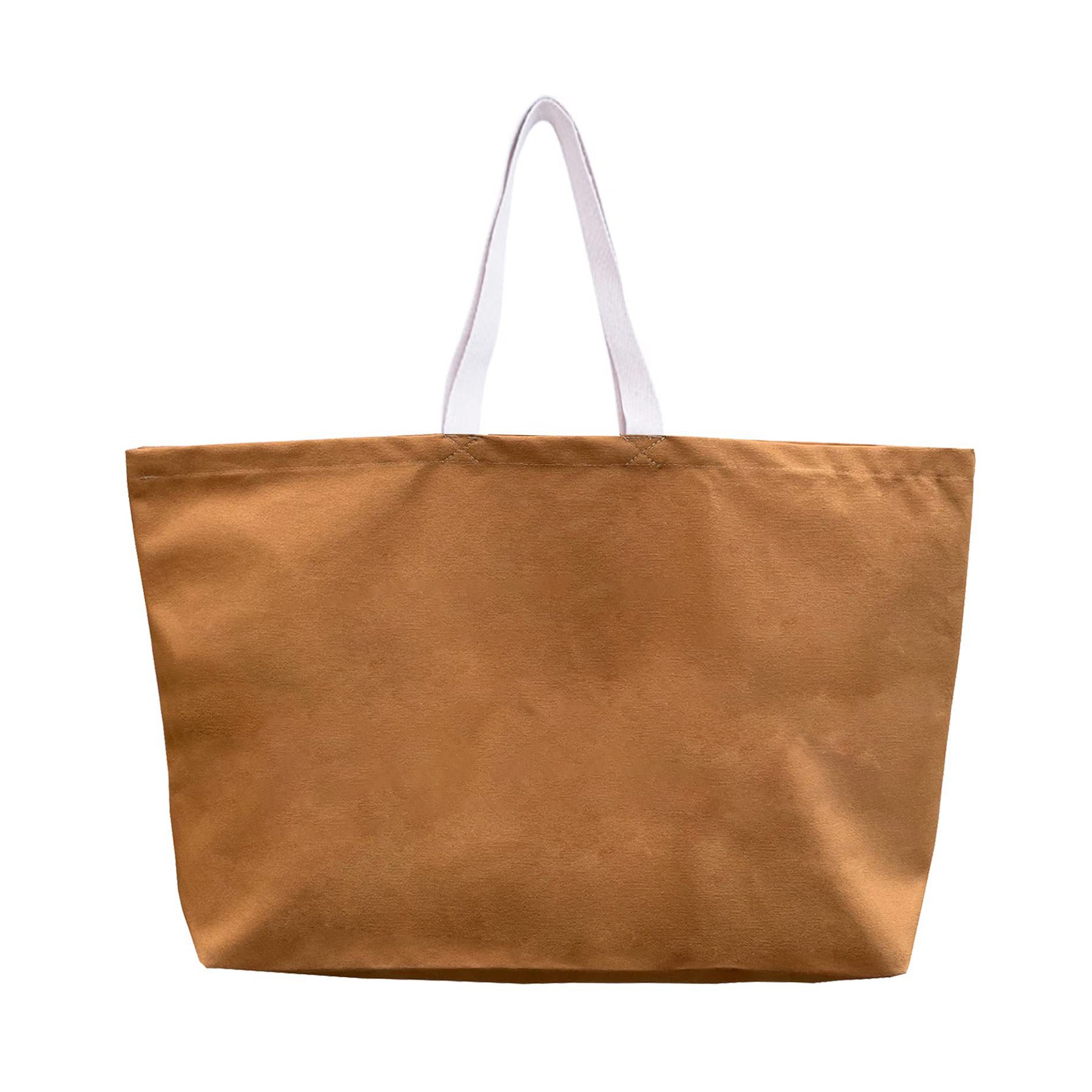 Large Capacity Canvas Shopping Bag, custom tote bag with logo imprint 5