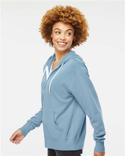Unisex Lightweight Full-Zip Hooded Sweatshirt - AFX90UNZ 71
