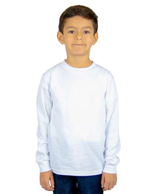 Youth Active Long Sleeve T-Shirt - SHLSY 8