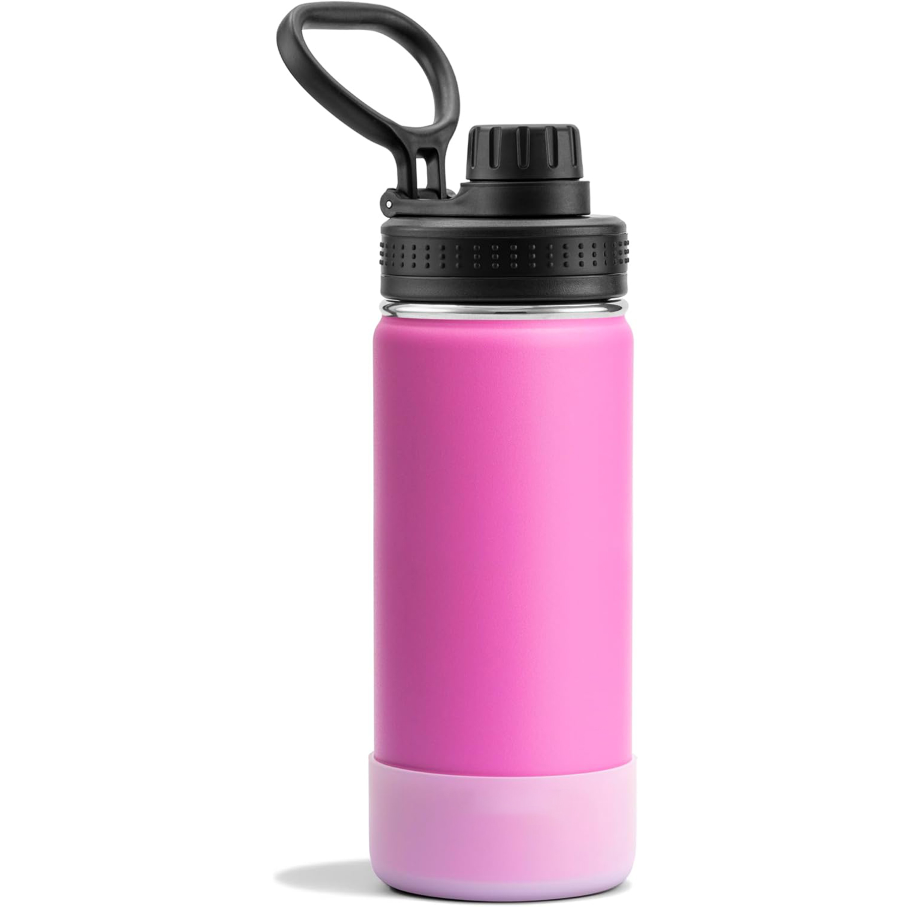 Stainless Steel Insulated Silicone Base Sleeve Water Bottle 8