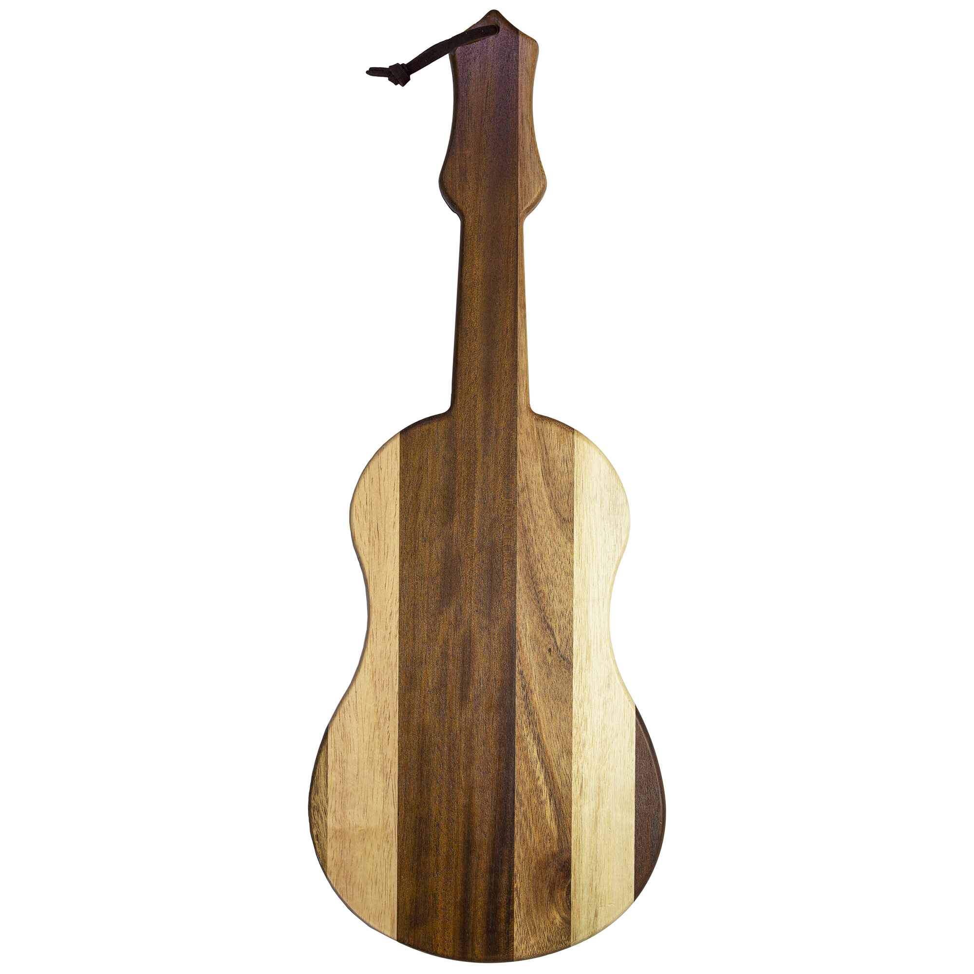 Rock & Branch® Shiplap Series Ukulele/Guitar Shaped Wood Serving and Cutting Board