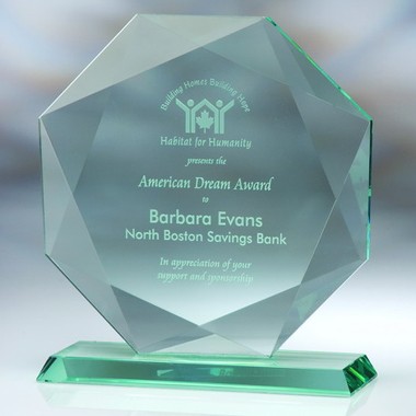 DIAMOND JADE GLASS AWARD(MEDIUM) 1