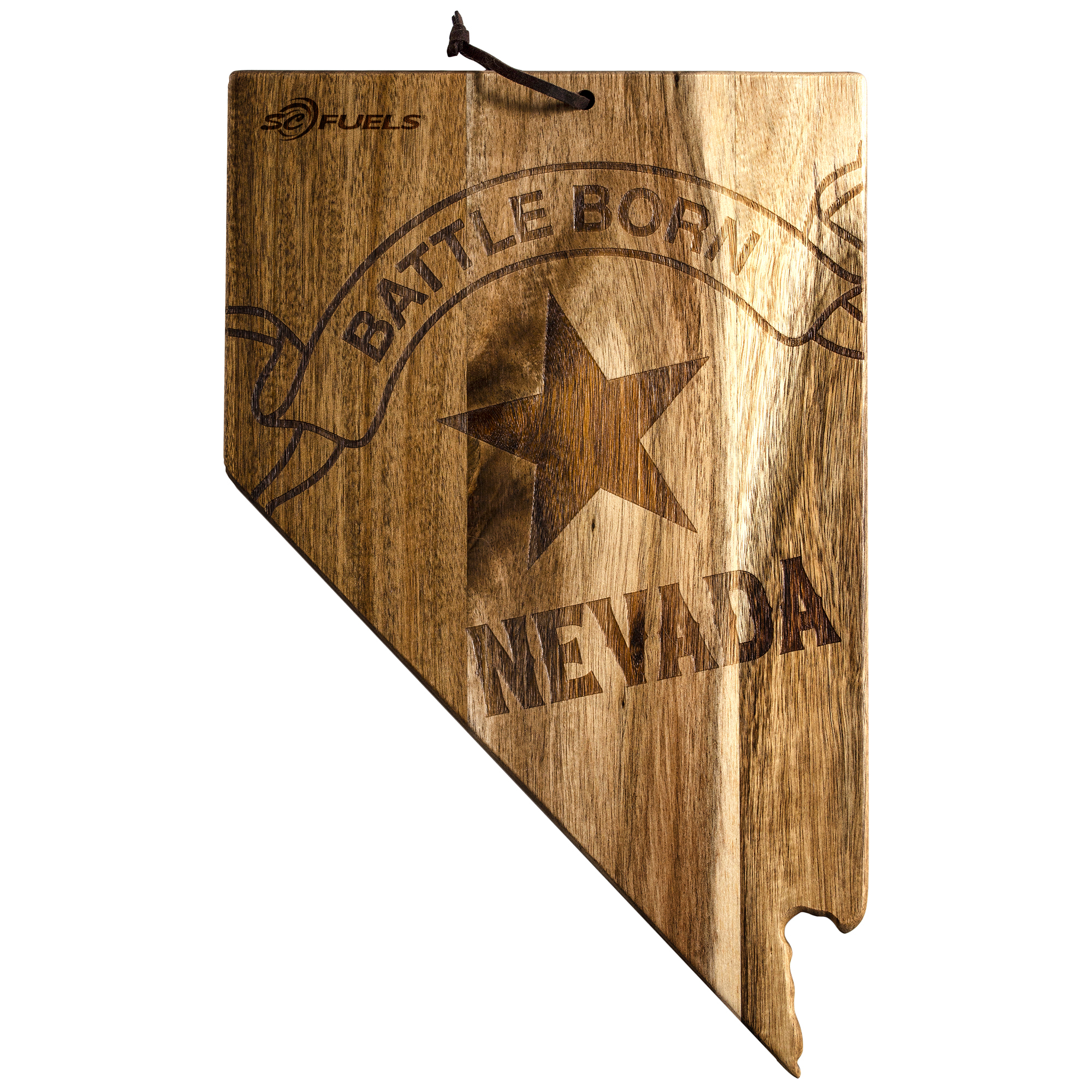 Rock & Branch® Origins Series Nevada State Shaped Cutting and Serving Board