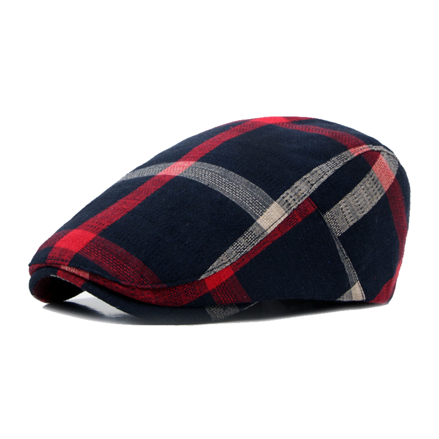 American Vintage Plaid Style Gatsby Hats 5