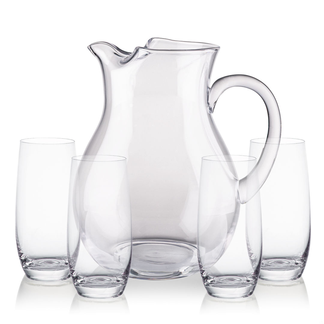 Montclair Pitcher & Charleston Beverage Set 4