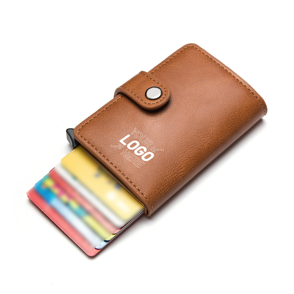 Front Pocket Minimalist Leather Slim Wallet RFID BlockingFro 4