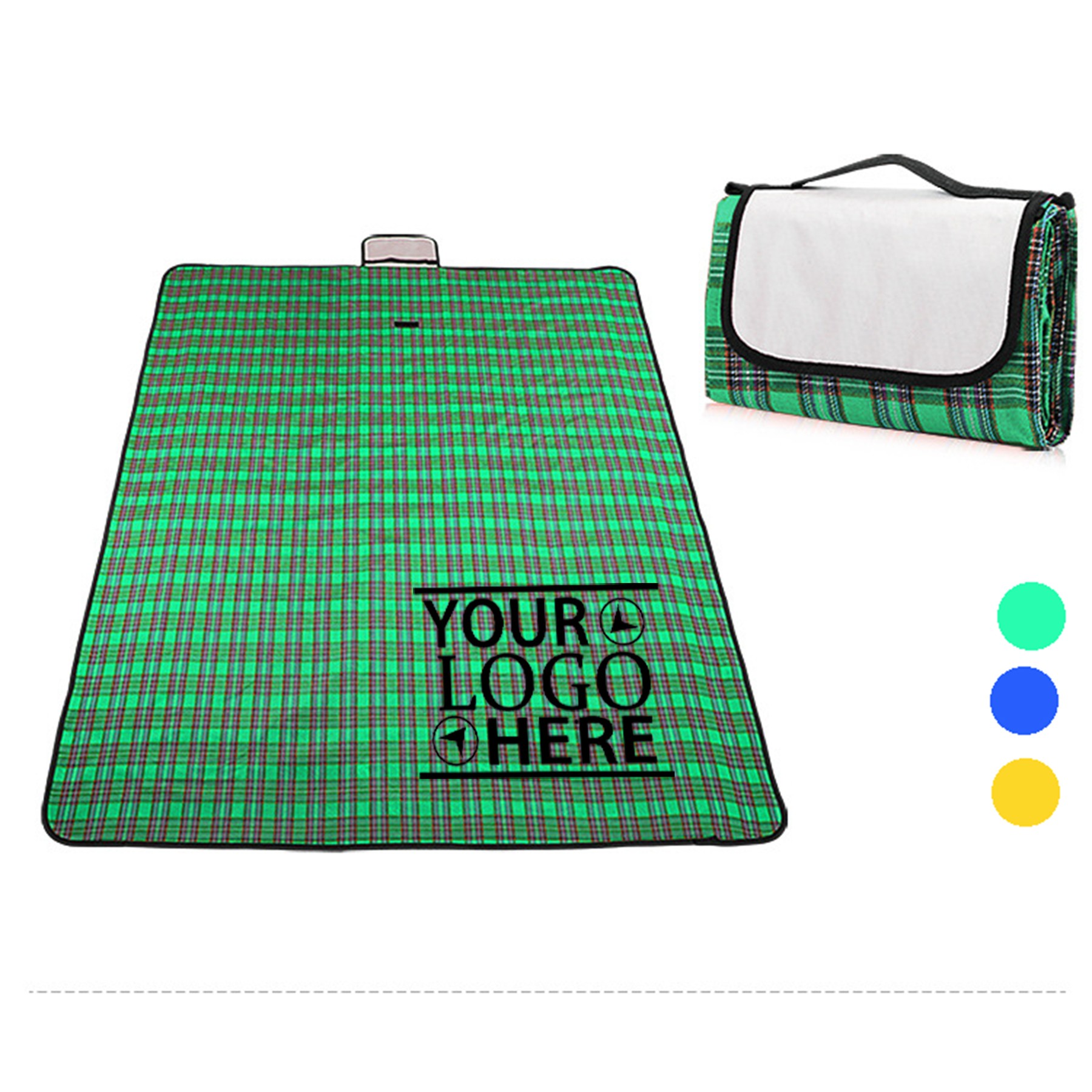Foldable Water Resistant Beach Blanket