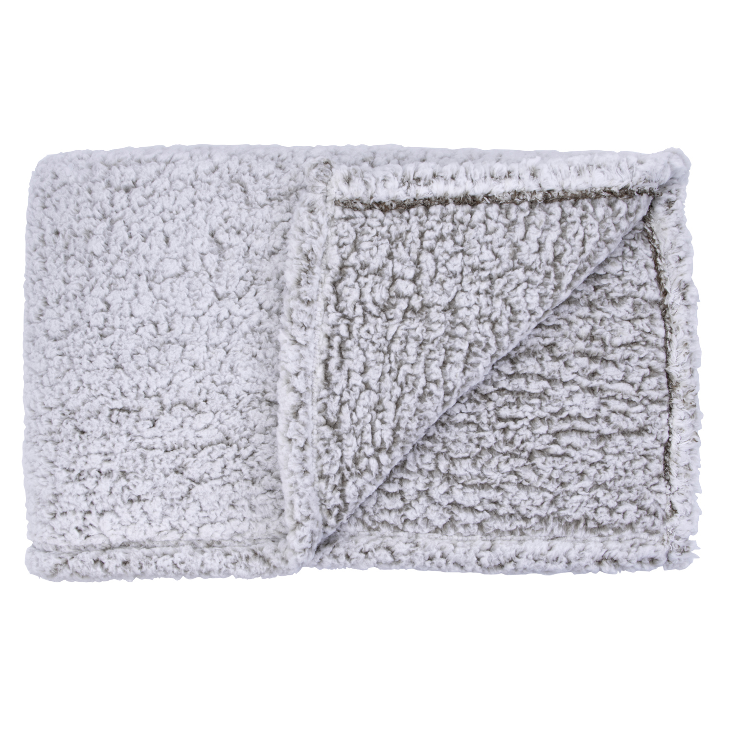 Frosted Soft Sherpa Blanket 11